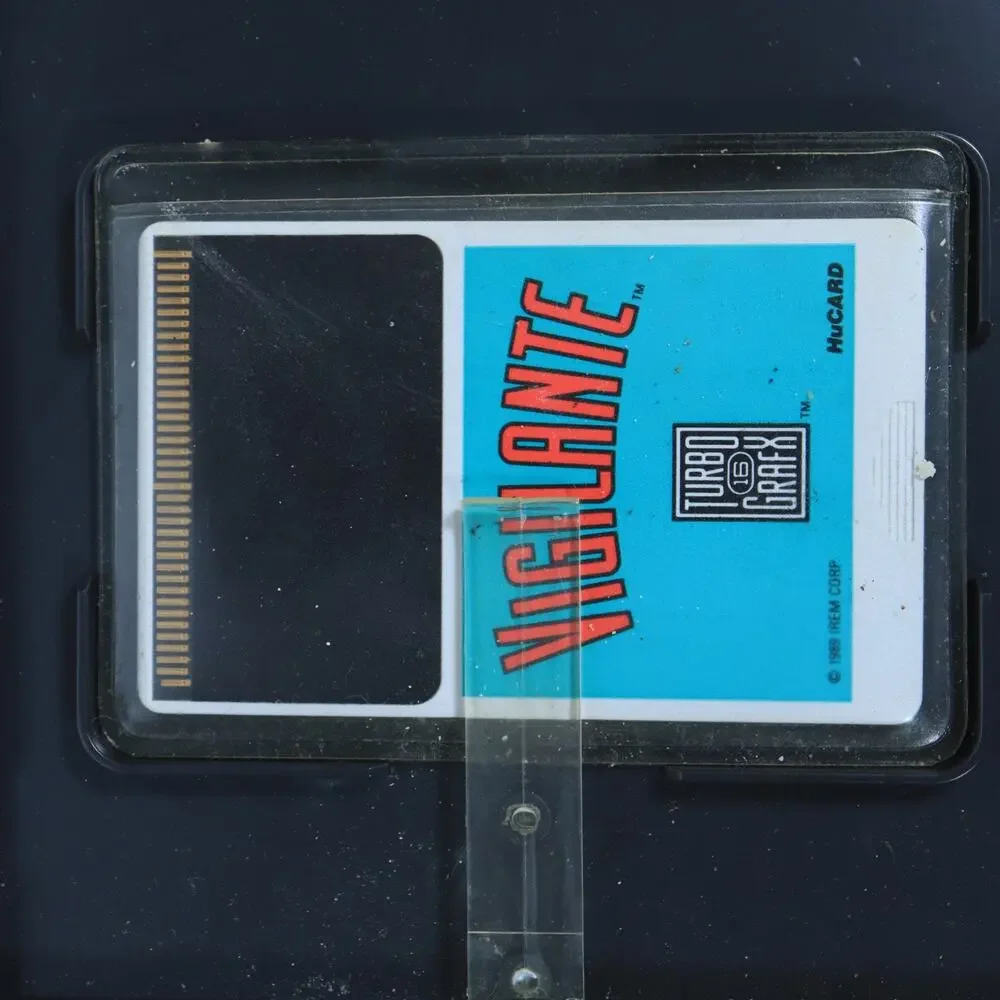 Vigilante (TurboGrafx 16, 1989) w/Case & Manual